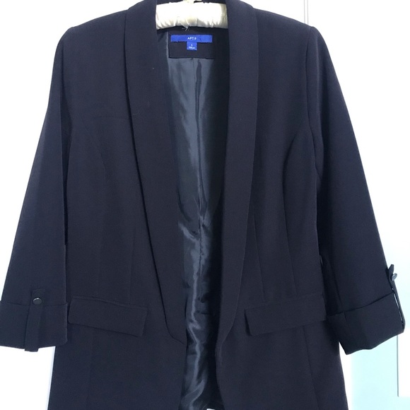 Apt. 9 Jackets & Blazers - BLACK APT 9 BLAZER